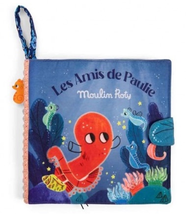 Livre d'éveil en tissu à offrir à bébé